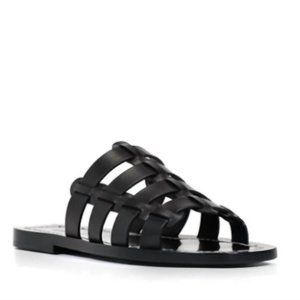 NWT ALUMNAE Vachetta Leather Cage Sandals